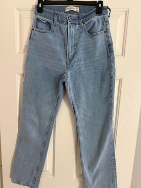 Abercrombie & Fitch Light Blue Straight Leg Jeans